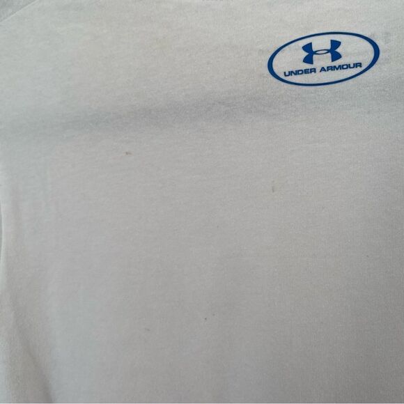 Under Armour Boys Heat Gear Short Sleeve Crew Neck Printed Tee - Picture 4 of 5